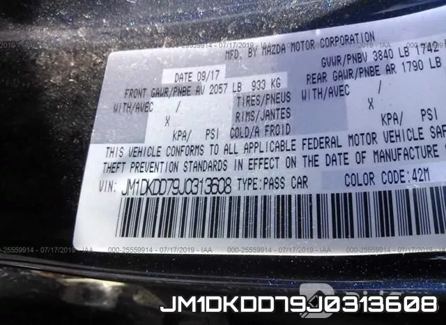 JM1DKDD79J0313608 фото 10