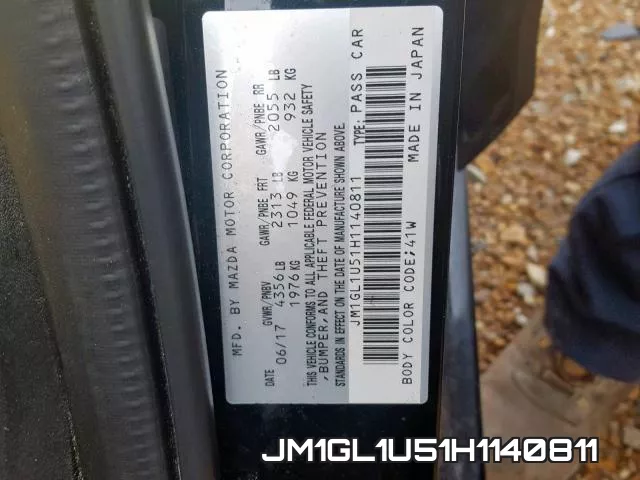 JM1GL1U51H1140811 фото 2