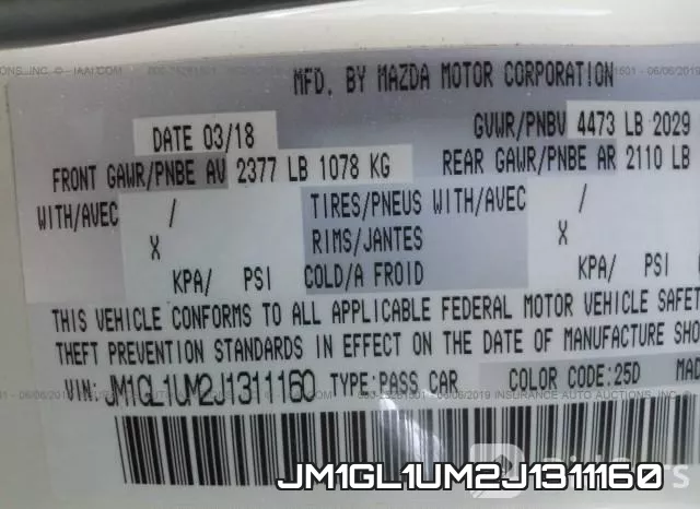 JM1GL1UM2J1311160 фото 10