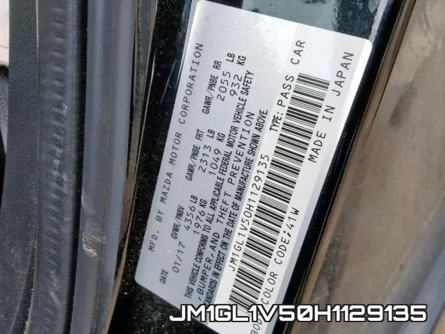 JM1GL1V50H1129135 фото 2