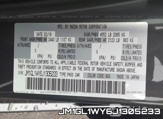 JM1GL1WY6J1305233 фото 10