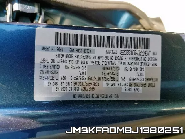 JM3KFADM8J1380251 фото 2