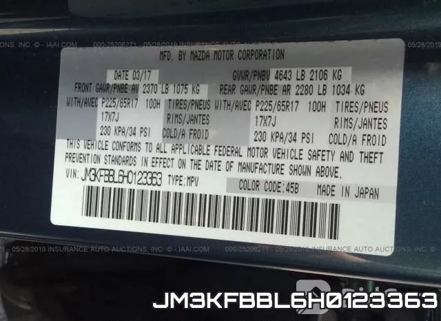 JM3KFBBL6H0123363 фото 10