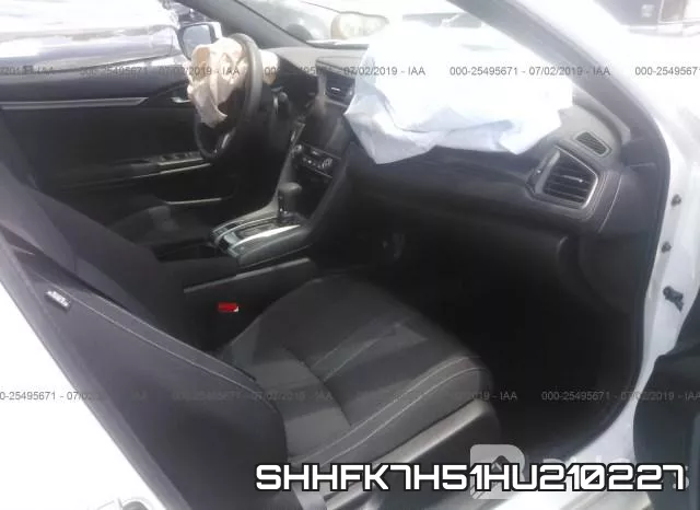 SHHFK7H51HU210227 фото 5