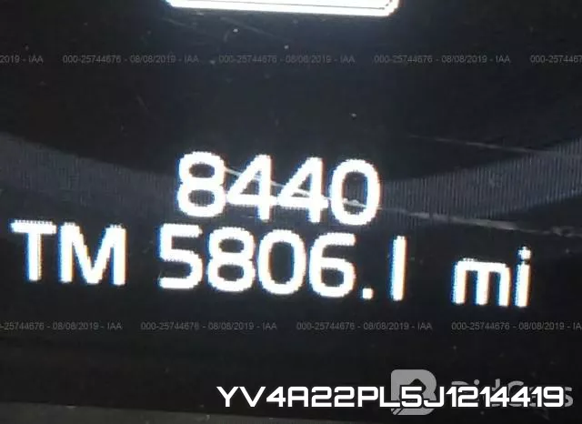 YV4A22PL5J1214419 фото 8