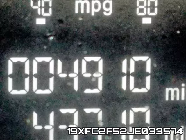 19XFC2F52JE033574 фото 9