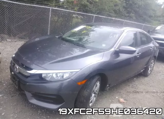 19XFC2F59HE036420 фото 3