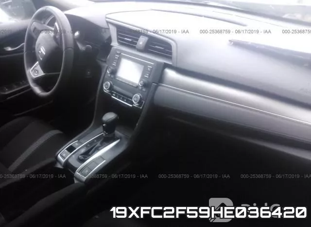 19XFC2F59HE036420 фото 6