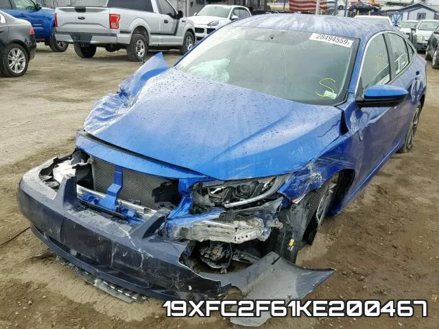 19XFC2F61KE200467 фото 3