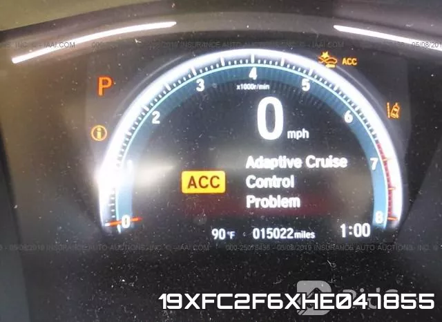 19XFC2F6XHE047855 фото 8