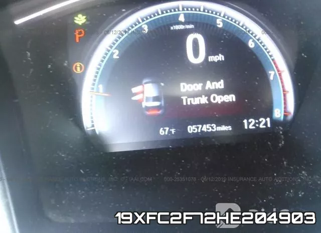 19XFC2F72HE204903 фото 8