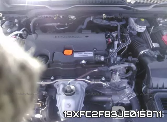 19XFC2F83JE015871 фото 2