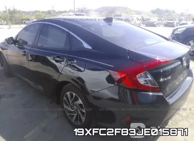19XFC2F83JE015871 фото 4