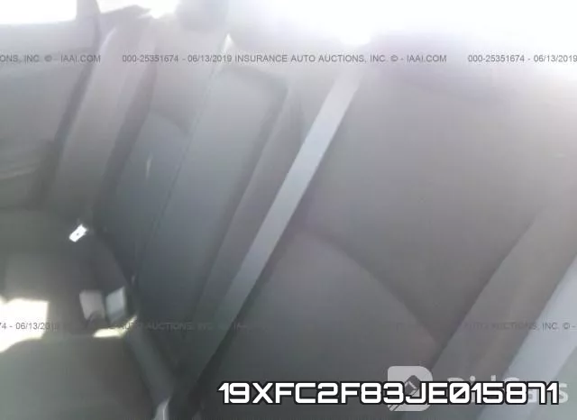 19XFC2F83JE015871 фото 9