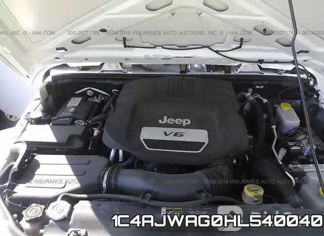 1C4AJWAG0HL540040 фото 2