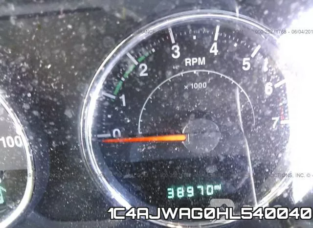 1C4AJWAG0HL540040 фото 8