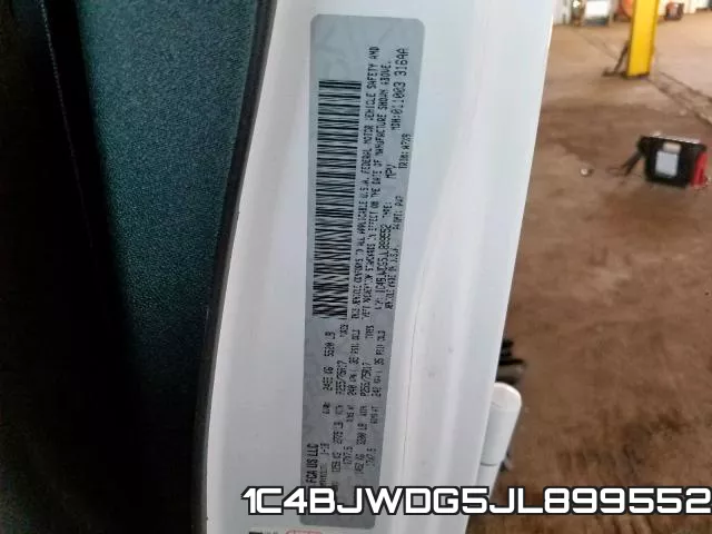 1C4BJWDG5JL899552 фото 2