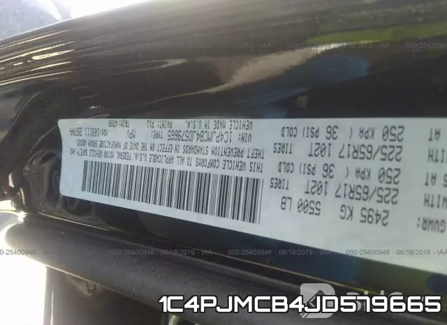 1C4PJMCB4JD579665 фото 10