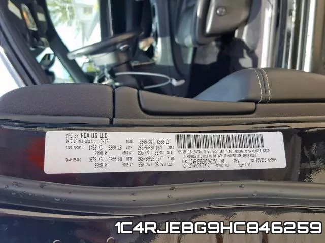 1C4RJEBG9HC846259 фото 2