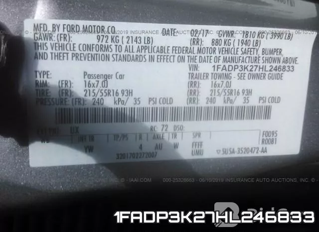 1FADP3K27HL246833 фото 10