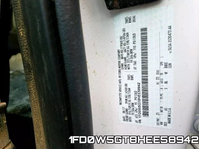 1FD0W5GT8HEE58942 фото 2