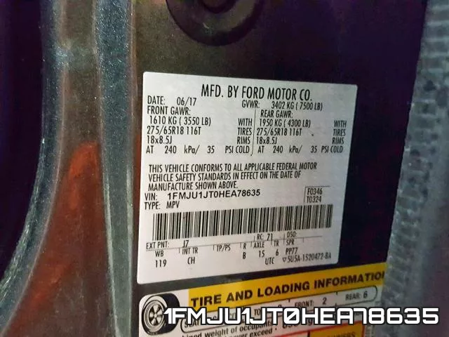 1FMJU1JT0HEA78635 фото 2
