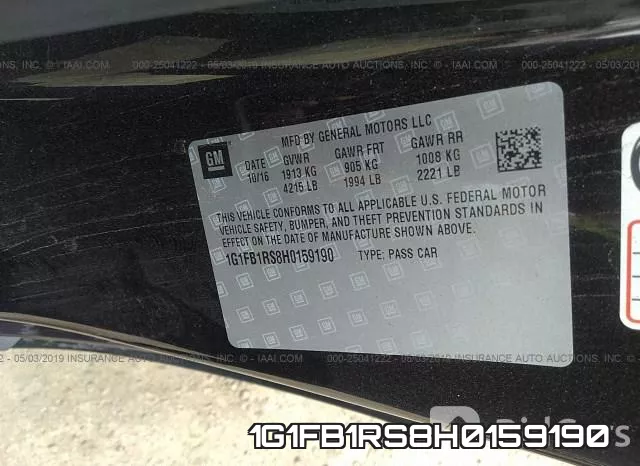 1G1FB1RS8H0159190 фото 10