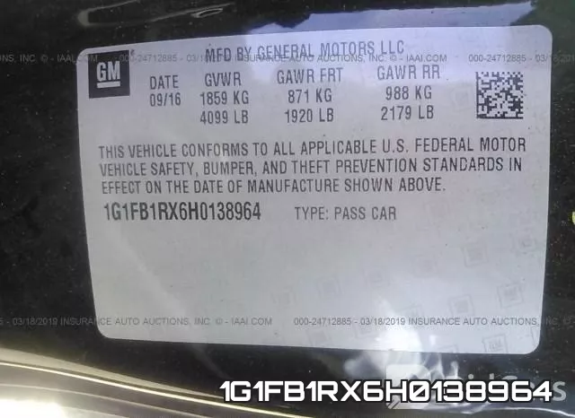 1G1FB1RX6H0138964 фото 10