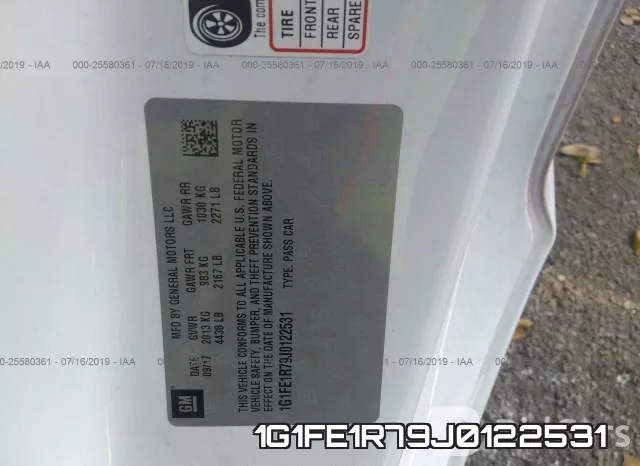 1G1FE1R79J0122531 фото 10