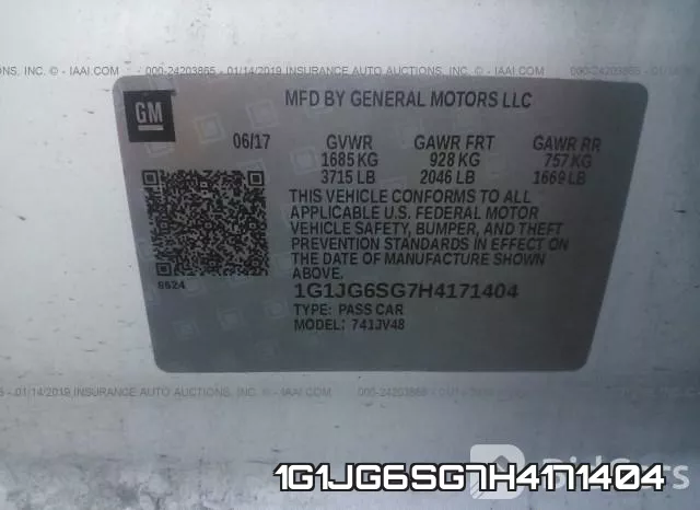1G1JG6SG7H4171404 фото 10
