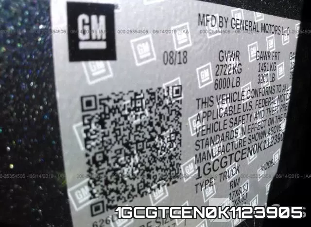 1GCGTCEN0K1123905 фото 10