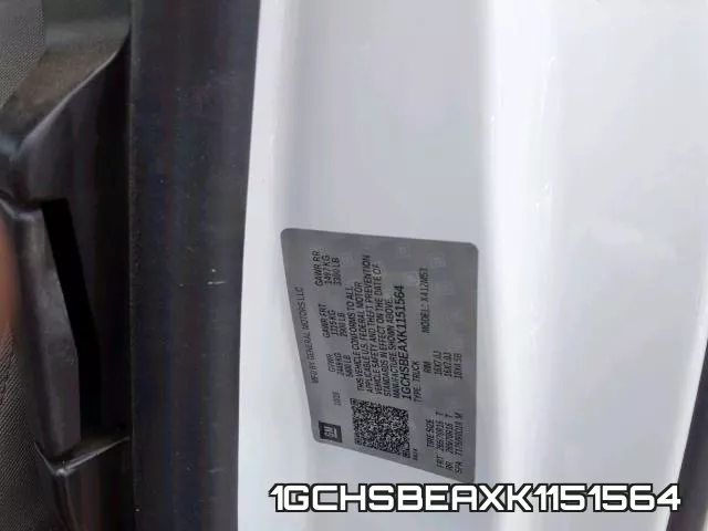 1GCHSBEAXK1151564 фото 2