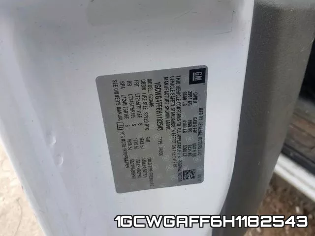1GCWGAFF6H1182543 фото 2