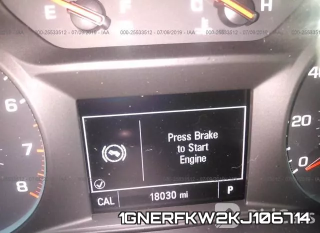 1GNERFKW2KJ106714 фото 8