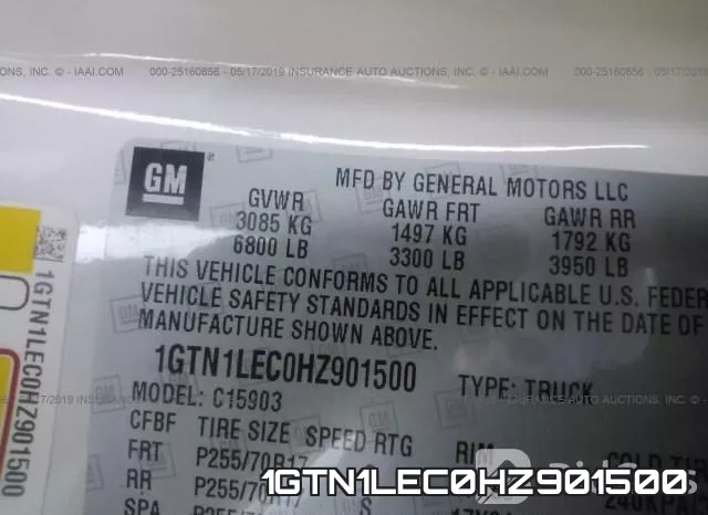 1GTN1LEC0HZ901500 фото 10