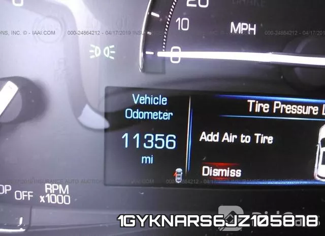 1GYKNARS6JZ105878 фото 8