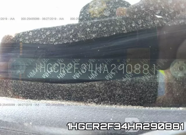 1HGCR2F34HA290881 фото 10