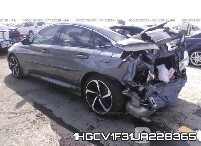1HGCV1F31JA228365 фото 4