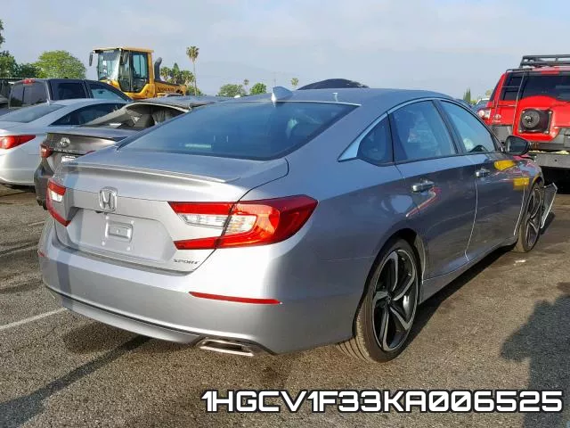 1HGCV1F33KA006525 фото 4
