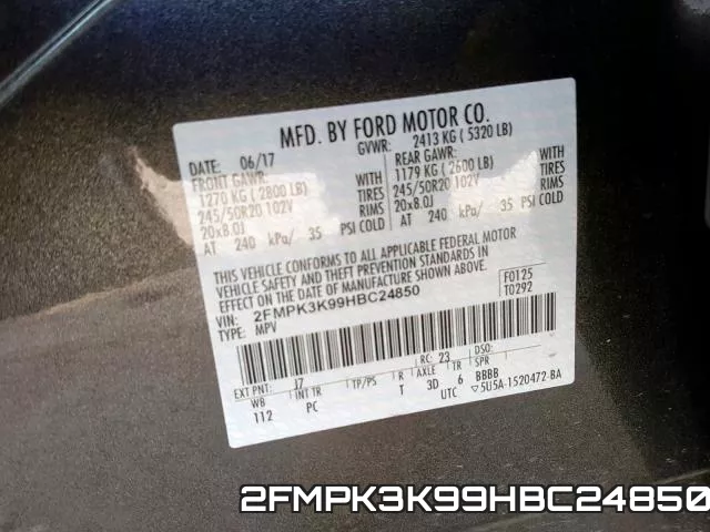 2FMPK3K99HBC24850 фото 2
