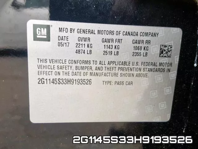 2G1145S33H9193526 фото 2