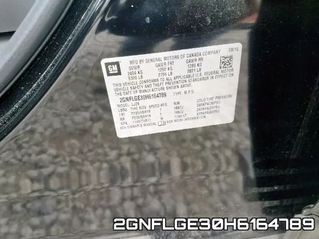 2GNFLGE30H6164789 фото 2