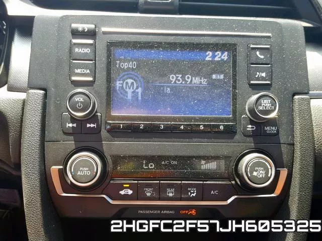 2HGFC2F57JH605325 фото 10