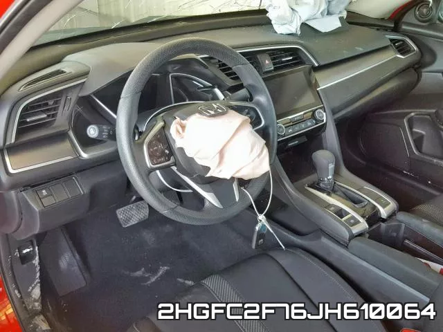 2HGFC2F76JH610064 фото 10
