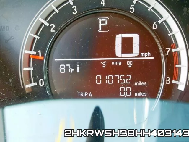 2HKRW5H38HH403143 фото 9