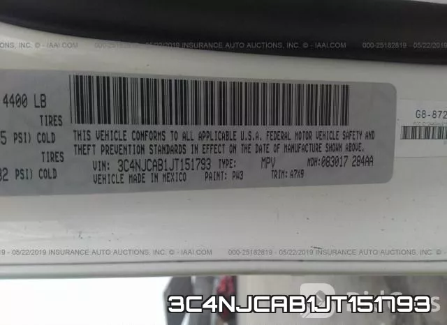 3C4NJCAB1JT151793 фото 10