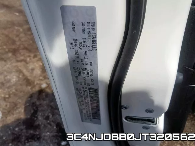 3C4NJDBB0JT320562 фото 2