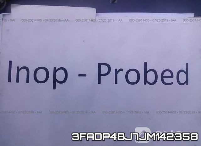 3FADP4BJ7JM142358 фото 8