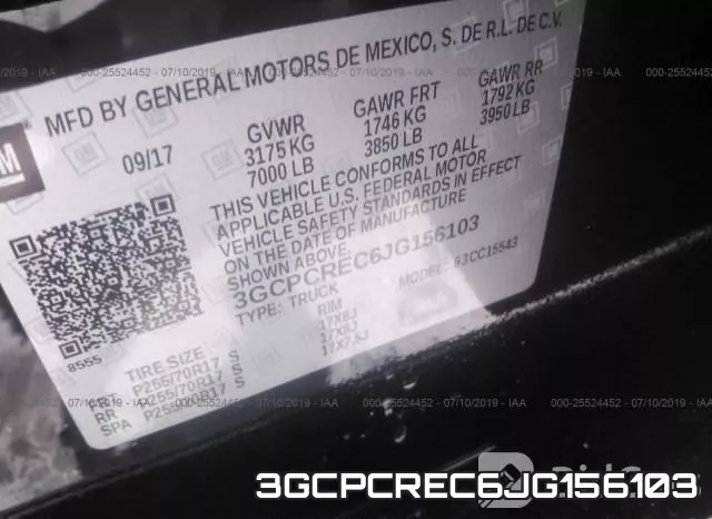 3GCPCREC6JG156103 фото 10