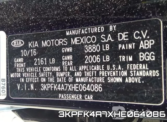 3KPFK4A7XHE064086 фото 10